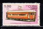 Stamps Cuba -  Ferrocarril