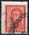 Stamps Argentina -  Scott  695D  Jose San Martin (3)