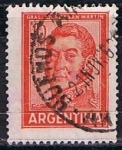 Sellos de America - Argentina -  Scott  695D  Jose San Martin (4)