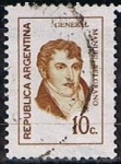 Stamps Argentina -  Scott  931  Belgrado