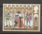 Stamps : Europe : United_Kingdom :  Navidad 1973