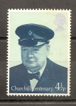 Stamps United Kingdom -  Winston Churchill