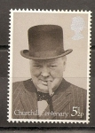 Stamps United Kingdom -  Winston Churchill