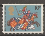 Stamps United Kingdom -  Caballeros medievales