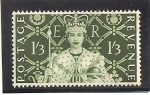 Stamps United Kingdom -  Coronacion Isabel II