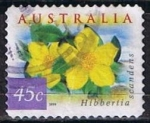 Sellos de Oceania - Australia -  Hibbertia Scandens (7)