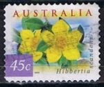 Stamps Australia -  Hibbertia Scandens (8)