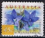 Sellos de Oceania - Australia -  Wahlenbergia Stricta (6)