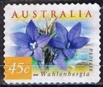 Stamps Australia -  Wahlenbergia Stricta (7)