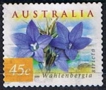 Stamps Australia -  Wahlenbergia Stricta (8)