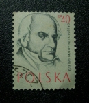 Stamps Poland -  Dr.Jedrzei Sniadecki 1768-1838