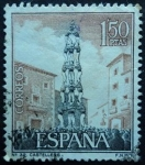 Stamps Spain -  Castellers