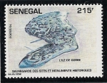 Stamps Senegal -  Isla de Goree