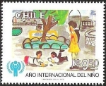 Stamps Chile -  AÑO INTERNACIONAL DEL NIÑO