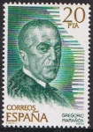 Stamps Spain -  PERSONAJES ESPAÑOLES