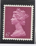 Stamps United Kingdom -  Machin predecimal