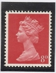 Stamps United Kingdom -  Machin predecimal