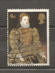 Stamps United Kingdom -  Isabel I