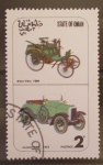 Stamps Oman -  coches antiguos