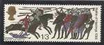 Stamps United Kingdom -  9º centenario de la Batalla de Hastings, en 1066