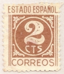 Stamps Europe - Spain -  Cifras