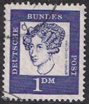 Stamps Germany -  PERSONAJES CÉLEBRES