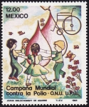 Sellos del Mundo : America : Mxico : CAMPAÑA MUNDIAL CONTRA LA POLIO