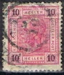 Stamps Austria -  Scott  75  Emperador Francisco Jose