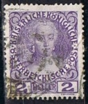 Stamps Austria -  Scott  111a  Maria Theresa