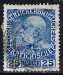 Stamps Austria -  Scott  118a  Emperador Francisco Jose (3)