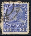 Stamps Austria -  Scott  118a  Emperador Francisco Jose (5)