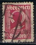 Stamps Austria -  Scott  304  Cifras (4)