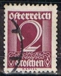 Stamps Austria -  Scott  304  Cifras (6)