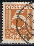 Stamps Austria -  Scott  307  Cifras (6)