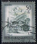 Stamps Austria -  Scott  958  Farmhouses Zillertal