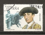 Stamps Spain -  Personajes populares. MANOLETE.