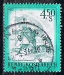 Stamps Austria -  Scott  965  Windmill Retz