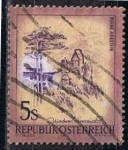 Stamps Austria -  Scott  966  Castillo Aggsteis