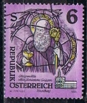 Stamps Austria -  Scott  1601  Stained glass, Mariastrn-Gwiggen (2)