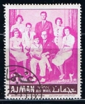 Stamps United Arab Emirates -  50 Aniversario de John E. Kenedy (3)