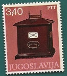 Sellos de Europa - Yugoslavia -  Comunicaciones - Buzón de correos