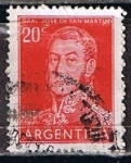 Stamps Argentina -  Scott  628  Jose San Martin