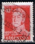 Stamps Argentina -  Scott  630  Jose San Martin