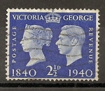 Stamps United Kingdom -  Centenario del sello (1840-1940) (intercambio)