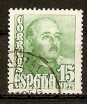 Stamps Spain -  General Franco.