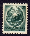 Sellos del Mundo : Europe : Romania : REPUBLICA POPULARA ROMANA