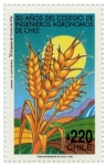 Stamps Chile -  50 Años Colegio de Agronomos 