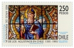 Stamps Chile -  400 Años Permanencia de los Agustinos en Chile