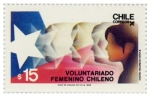 Stamps Chile -  Voluntariado Femenino Chileno