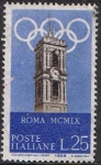 Stamps Italy -  JUEGOS OLÍMPICOS DE 1960 EN ROMA